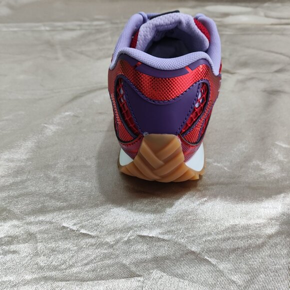 BOTTEGA VENETA Red & Purple Mesh Sneakers main image 10